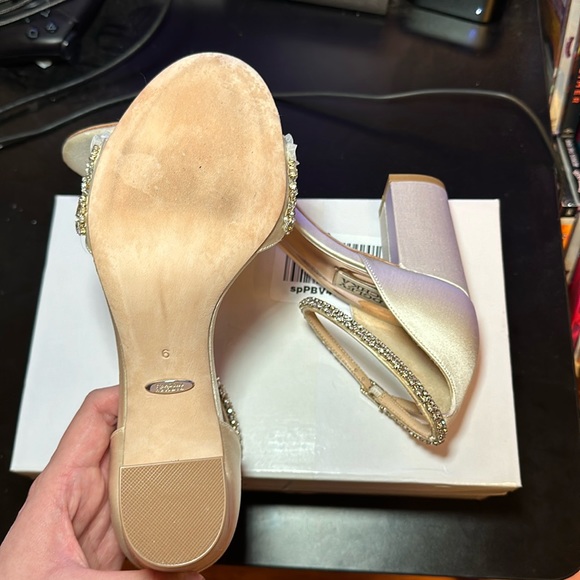 Badgley Mischka Finesse Ankle Strap Sandal Size 9 - Picture 5 of 6